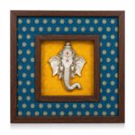 Vinayaka Azure & Saffron